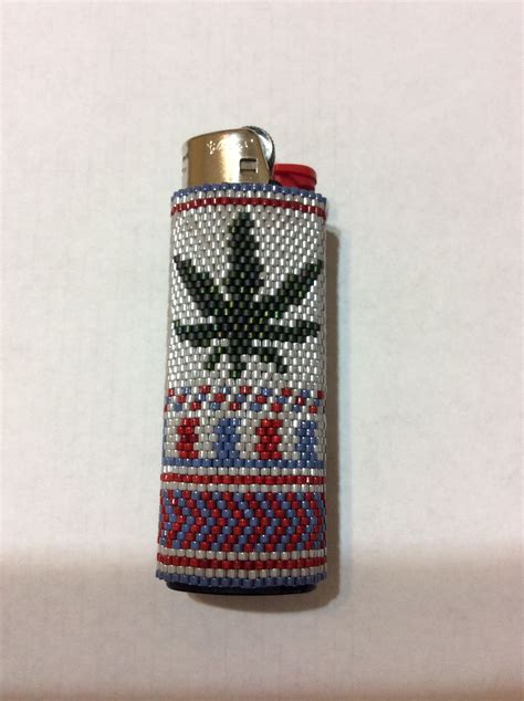 beaded bic lighter cover patterns.